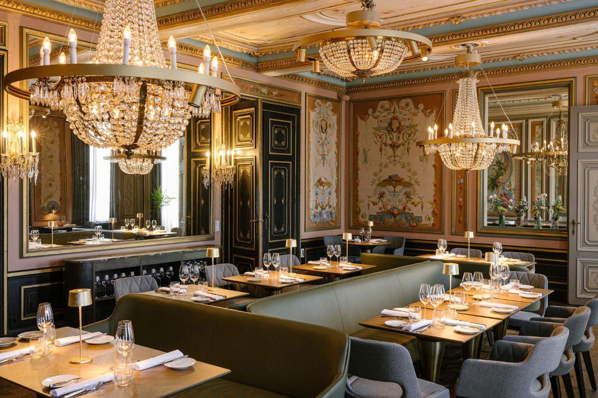 Chateau St Gerlach - Oostwegel Collection, Member Of Relais And Chateaux Valkenburg aan de Geul Екстериор снимка The interior of the restaurant
